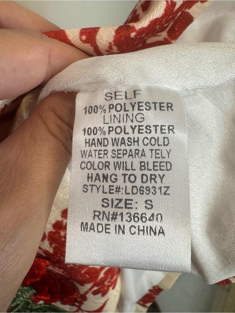 L’Atiste Floral Jacquard Embroidered Rose Maximalist Wedding Guest - Picture 4 of 5